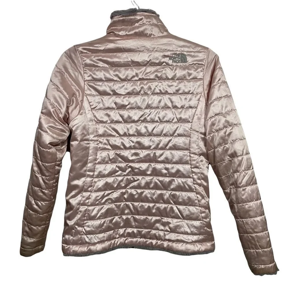 The North Face Reversible Grey Fleece Jacket